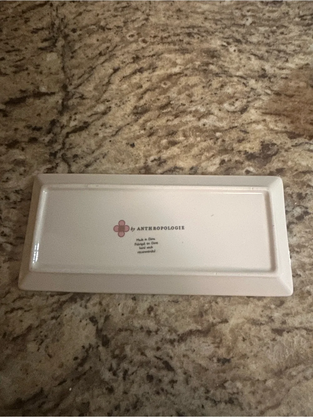 Anthropologie Garden Deco Butter Dish New